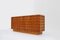Brutalistisches italienisches Sideboard aus Travertin und Holz 16