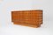 Italian Brutalist Sideboard in Travertine and Wood 13