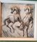 Decorative Earthenware Tile with Horses from JC Taburet, 1964 5