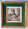 Decorative Earthenware Tile with Horses from JC Taburet, 1964 6