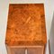 Vintage Art Deco Burr Walnut Bedside Cabinet, 1920s, Set of 2 6