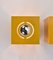 Space Age Ocher Yellow Wall Lights, 1970s, Set of 2, Image 9