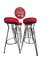 Mid-Century Brutalist Style Wrought Iron Bar Stools, 1960s, Set of 4 10