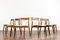 Chaises de Salle à Manger Mid-Century Modernes en Teck attribuées à R. Borregaard pour Viborg Stolefabrik, Danemark, 1960s, Set de 6 1