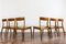 Mid-Century Modern Teak Dining Chairs attributed to R. Borregaard for Viborg Stolefabrik, Denmark, 1960s, Set of 6, Image 2