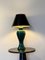 Table Lamp in Green Lacquered Porcelain, Italy, 1970s 12