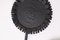 Large Vintage Black Sunflower Wall Relief, 1970s 2