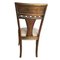 Neoclassical Chairs with Gold Finishing, Set of 6 5