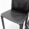 Cab 412 Chairs by Mario Bellini for Cassina, 1980s, Set of 4 10
