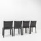 Cab 412 Chairs by Mario Bellini for Cassina, 1980s, Set of 4 3