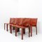 Cab 412 Chairs by Mario Bellini for Cassina, 1980s, Set of 8 1