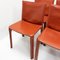 Cab 412 Chairs by Mario Bellini for Cassina, 1980s, Set of 8 4