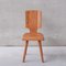 Mid-Century French Elm S28 Dining Chair by Pierre Chapo, 1972, Set of 3 3