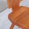 Mid-Century French Elm S28 Dining Chair by Pierre Chapo, 1972, Set of 3, Image 12