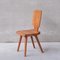 Mid-Century French Elm S28 Dining Chair by Pierre Chapo, 1972, Set of 3 5