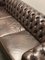 Vintage Brown Leather Chesterfield Sofa, Image 3