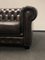 Vintage Brown Leather Chesterfield Sofa 7