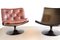 Space Age Trumpet / Tulip Base Easy or Lounge Chairs, 1974, Set of 2 10