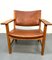 Oak and Leather AP53 Easy Chair by Hans J. Wegner for Johannes Hansen, 1958, Image 3