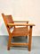 Oak and Leather AP53 Easy Chair by Hans J. Wegner for Johannes Hansen, 1958, Image 4
