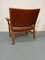 Oak and Leather AP53 Easy Chair by Hans J. Wegner for Johannes Hansen, 1958 8