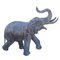 Scultura di elefante a grandezza naturale, anni '80, bronzo, Immagine 1