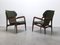 Mid-Century Wingback Easy Chairs in Teak, 1960s, Set of 2 7