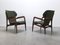 Poltrone Wingback Mid-Century in teak, anni '60, set di 2, Immagine 7