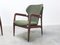 Poltrone Wingback Mid-Century in teak, anni '60, set di 2, Immagine 13