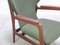 Mid-Century Wingback Easy Chairs in Teak, 1960s, Set of 2 10