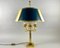 Vintage 4-Light Table Lamp in Gilt Brass, 1970s 1