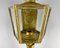 Large Antique Carriage Lantern with Eagle, Belgium, 1920, Image 4