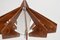 Mid-Century Wooden Pendant, Former Czechoslovakia, 1970s, Image 6