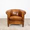 Fauteuil Club Vintage en Cuir de Mouton 5