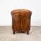 Fauteuil Club Vintage en Cuir de Mouton 3