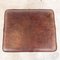 Vintage Sheep Leather Choco Ottoman 5