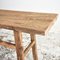 Antique Rustic Elm Console Table, Image 4