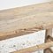 Antique Rustic Elm Console Table, Image 4