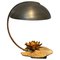 Water Lily Table Lamp from Maison Charles, 1970s 1