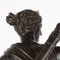 19th Century Bronze Sculpture of the Goddess Diana with Hirsch, France, Image 10