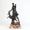 19th Century Bronze Sculpture of the Goddess Diana with Hirsch, France 8