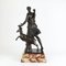 19th Century Bronze Sculpture of the Goddess Diana with Hirsch, France, Image 8
