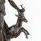 19th Century Bronze Sculpture of the Goddess Diana with Hirsch, France 6