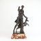 19th Century Bronze Sculpture of the Goddess Diana with Hirsch, France, Image 3