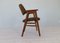 Mid-Century Danish Teak and Leather Desk Chair by Erik Kirkegaard for Høng Stolefabrik, 1960s, Set of 2, Image 11