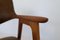 Mid-Century Danish Teak and Leather Desk Chair by Erik Kirkegaard for Høng Stolefabrik, 1960s, Set of 2, Image 16