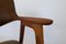 Sedia da scrivania Mid-Century in teak e pelle di Erik Kirkegaard per Høng Stolefabrik, Danimarca, anni '60, set di 2, Immagine 16