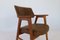 Mid-Century Danish Teak and Leather Desk Chair by Erik Kirkegaard for Høng Stolefabrik, 1960s, Set of 2 13