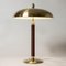 Vintage Scandinavian Table Lamp from Einar Bäckström, 1950s 2