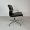 Braune Soft Pad Group Chairs aus Leder von Charles & Ray Eames für Vitra / Herman Miller, 1960er, 2er Set 6